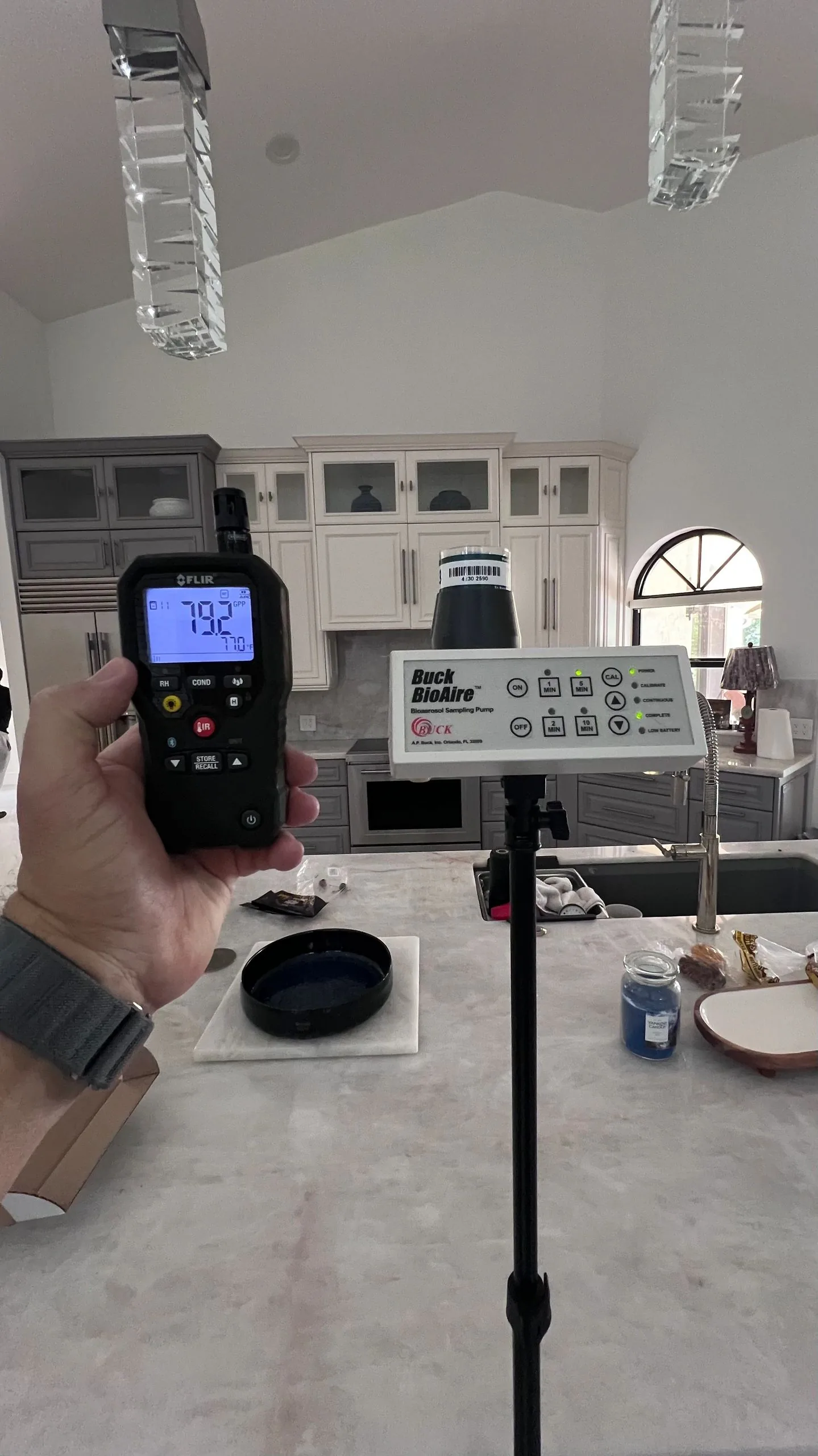 Certified mold inspector